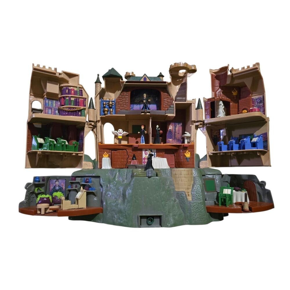 Harry Potter Hogwarts School Deluxe Electronic Playset AS IS FOR PARTS OR REPAIR